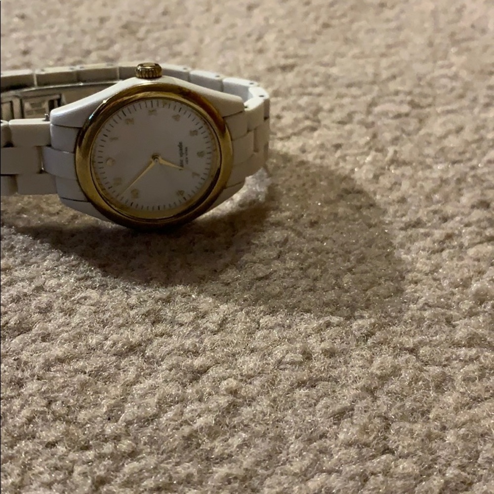 Kate Spade white ladies watch